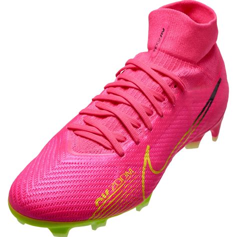 pink soccer shoes